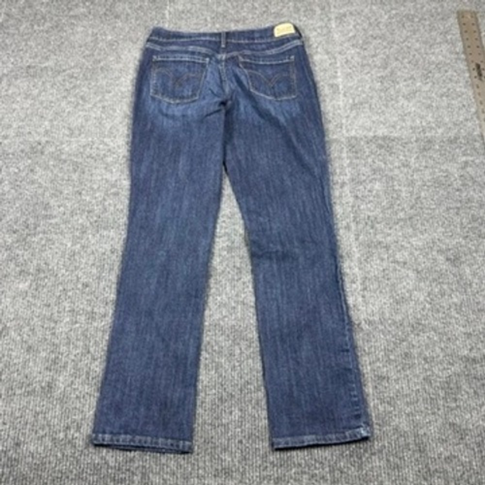 Levis 505 Straight Leg Jeans Womens Size 8M/W29 Dark Wash Blue Denim 15505-0111 - Picture 2 of 15